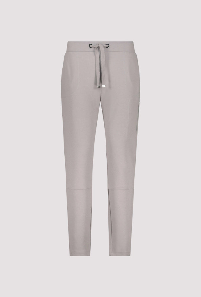Monari-Pants Basic Rib- Greige