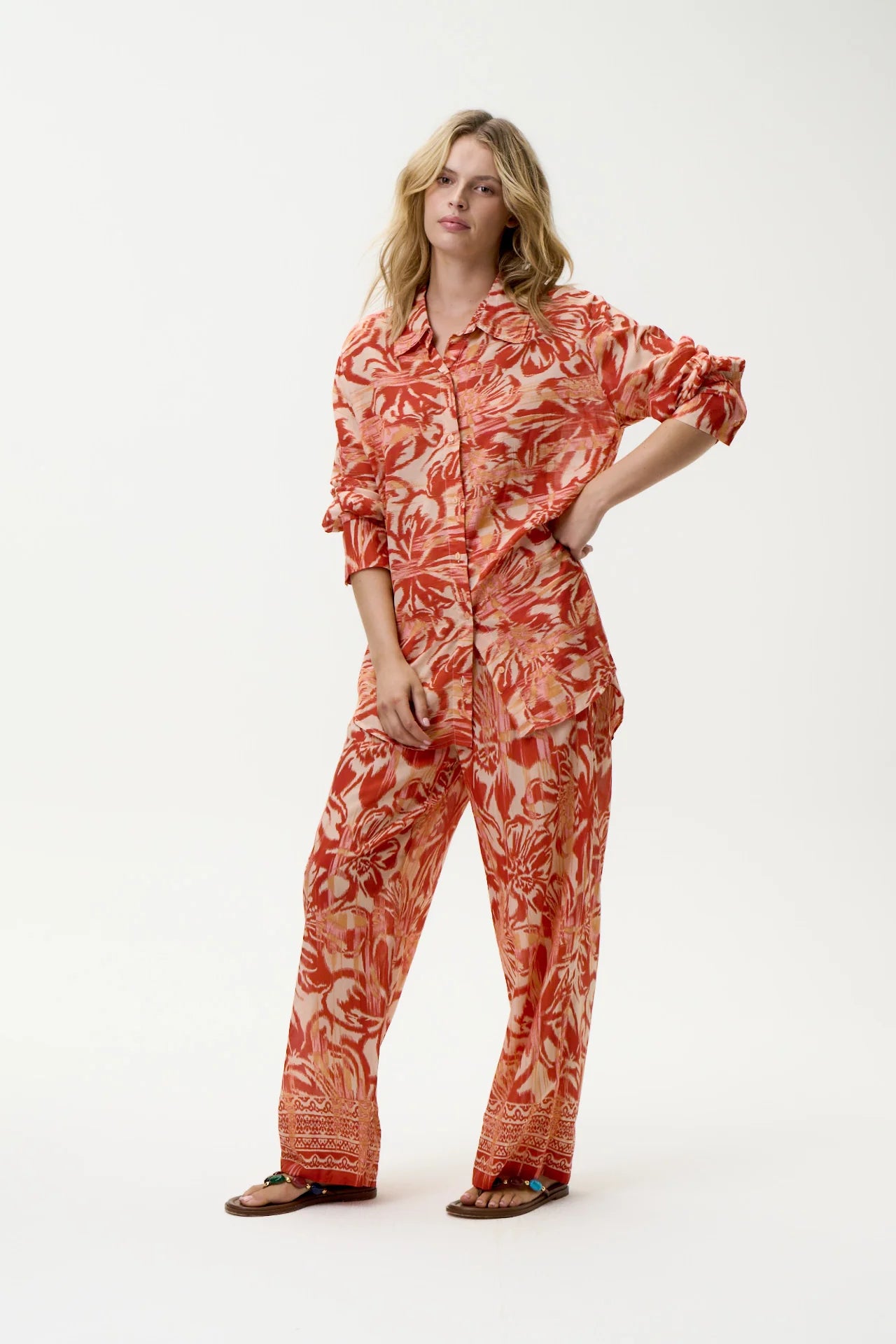 Claudia Shirt-Procida-Sushi Voile-Fiesta