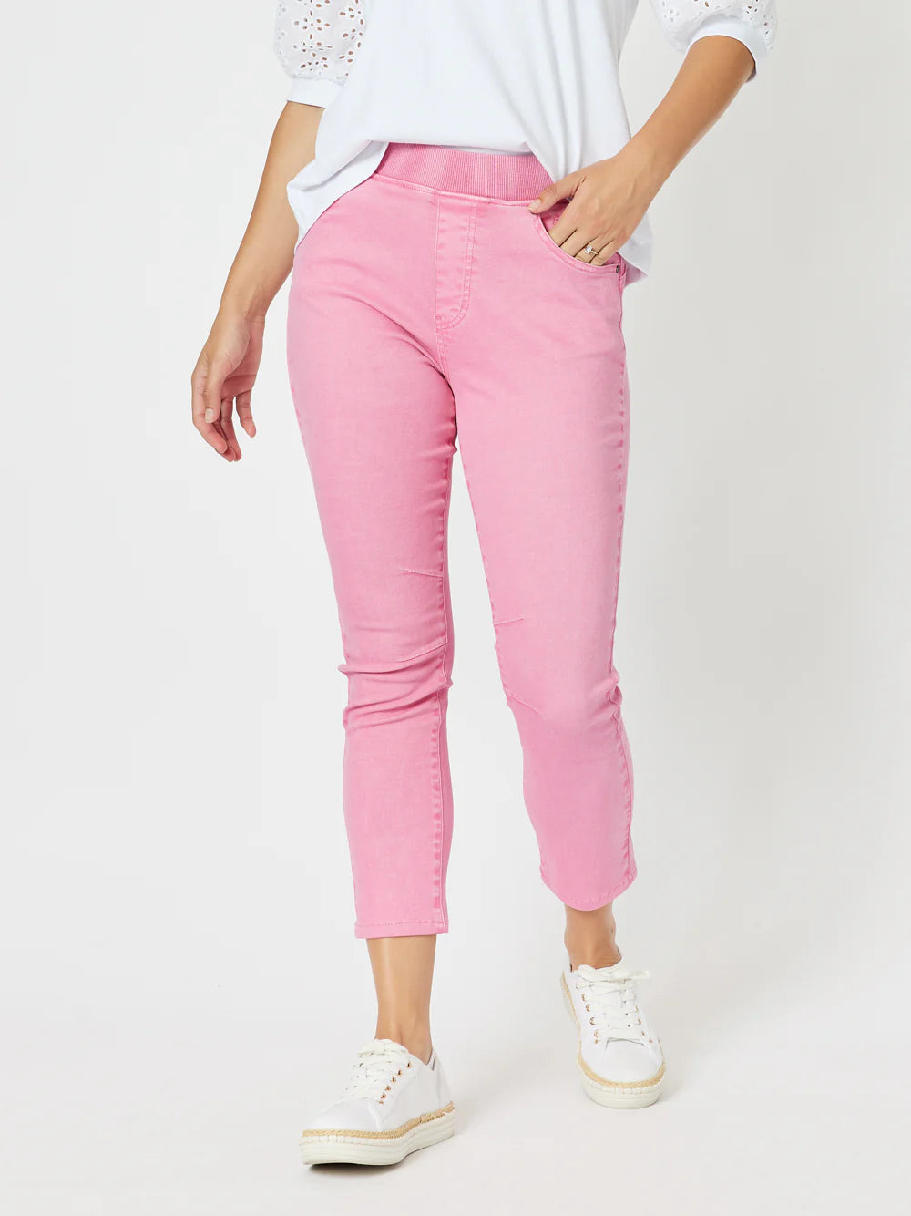 Isabella Cotton Pant Pink