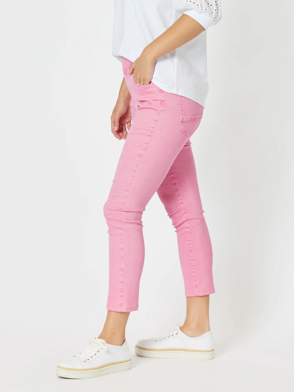 Isabella Cotton Pant Pink