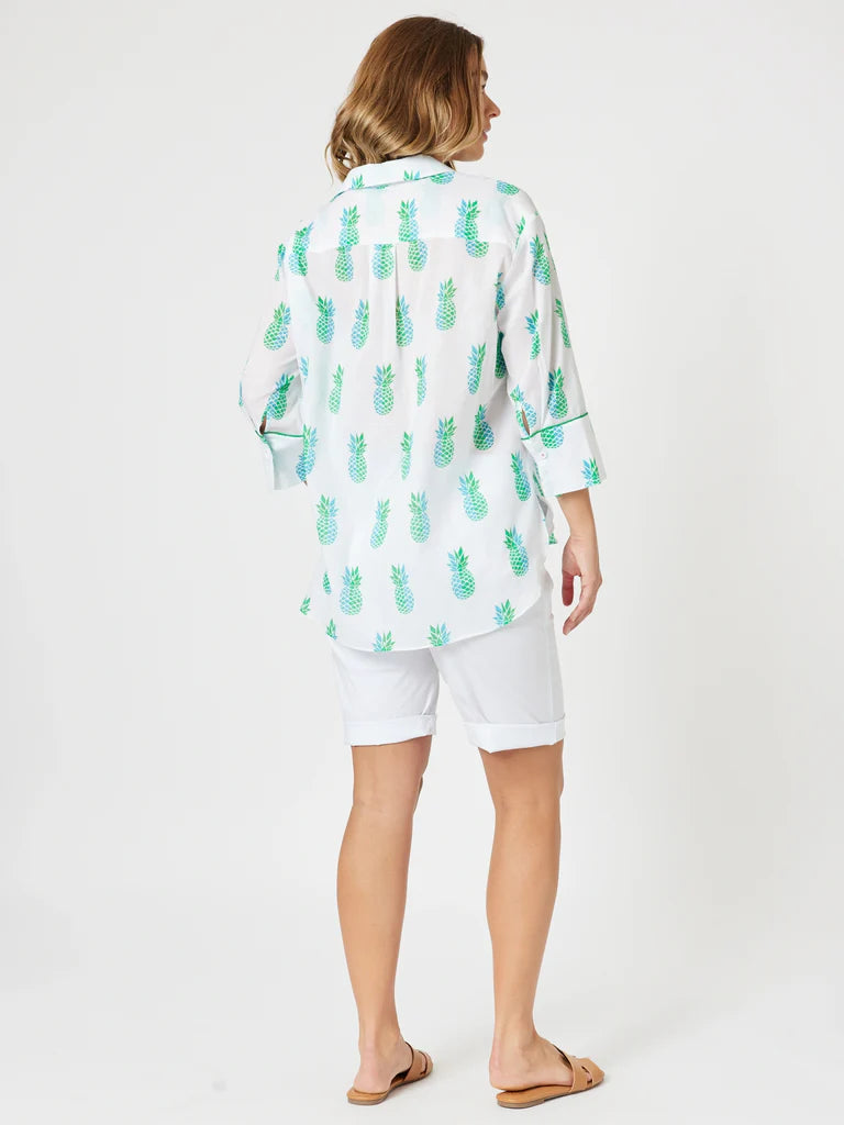 Pineapple Pina Colada Shirt White