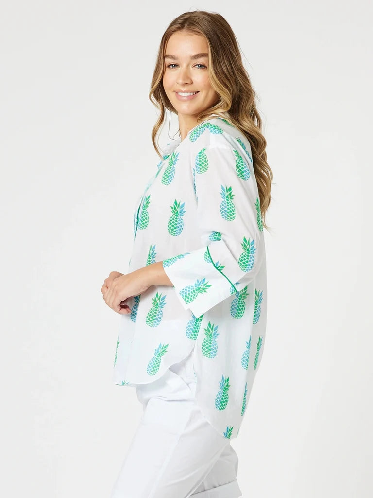 Pineapple Pina Colada Shirt White