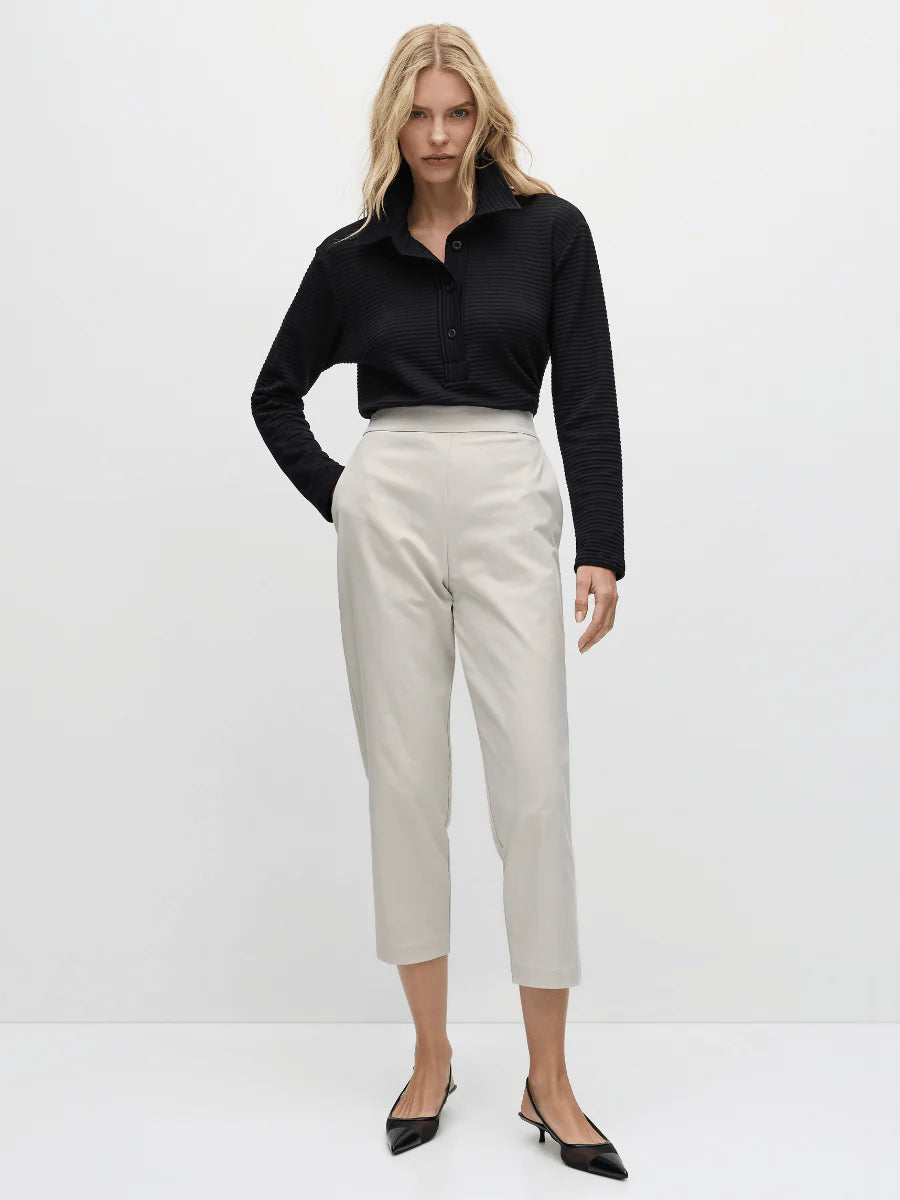 Tapered Flat Pant