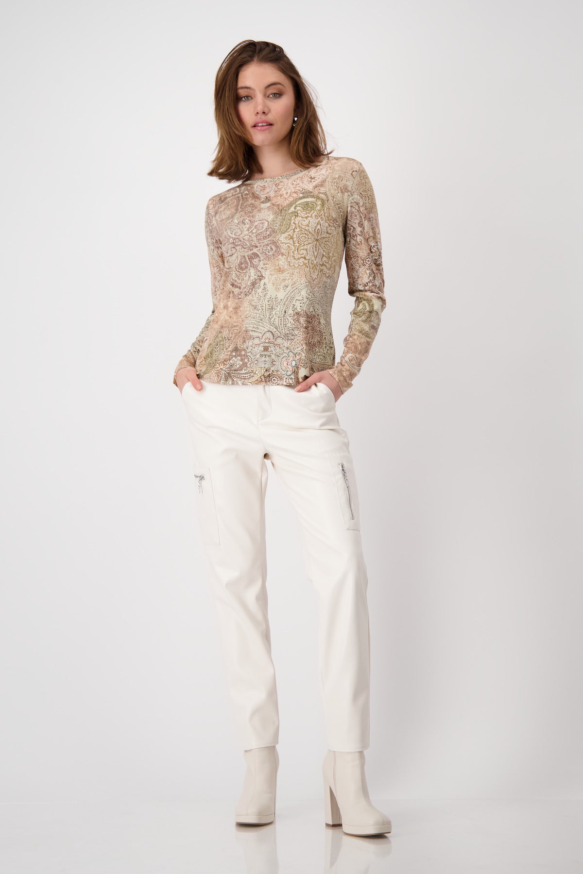 T-Shirt Paisley allover