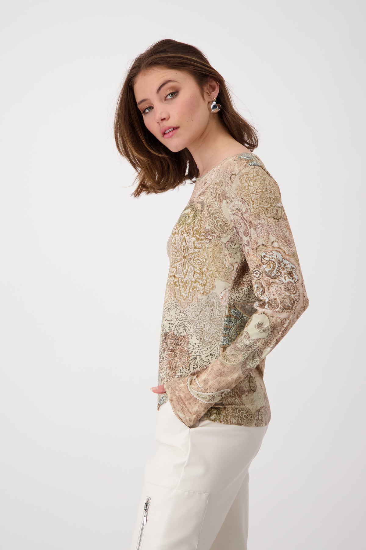 T-Shirt Paisley allover