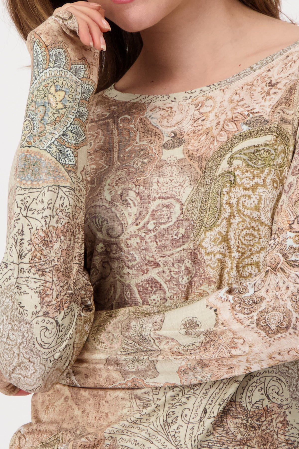 T-Shirt Paisley allover