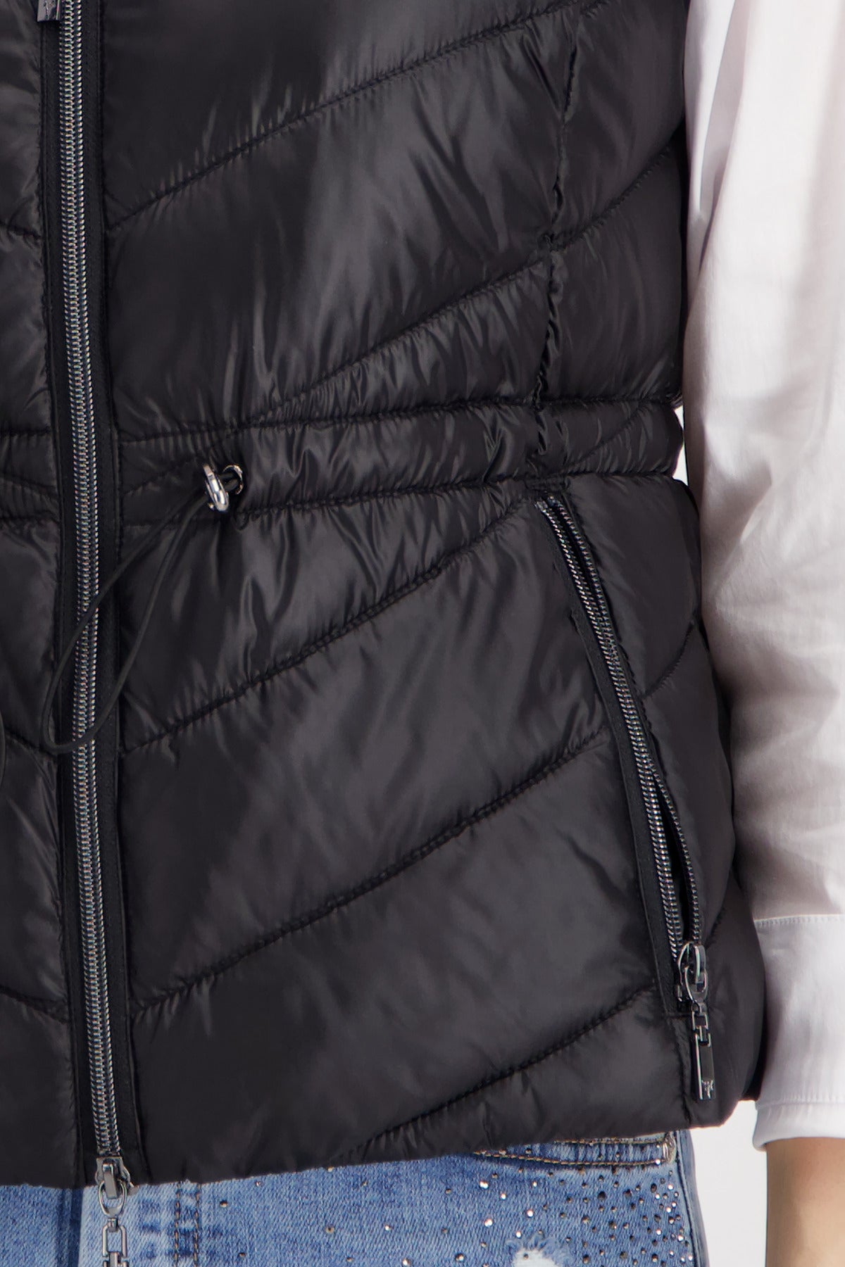 Quilted Waistcoat Black