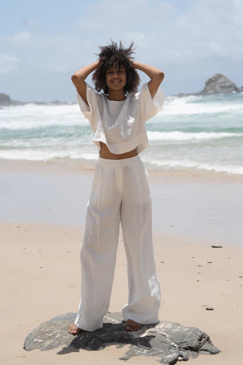 Maya Linen Top