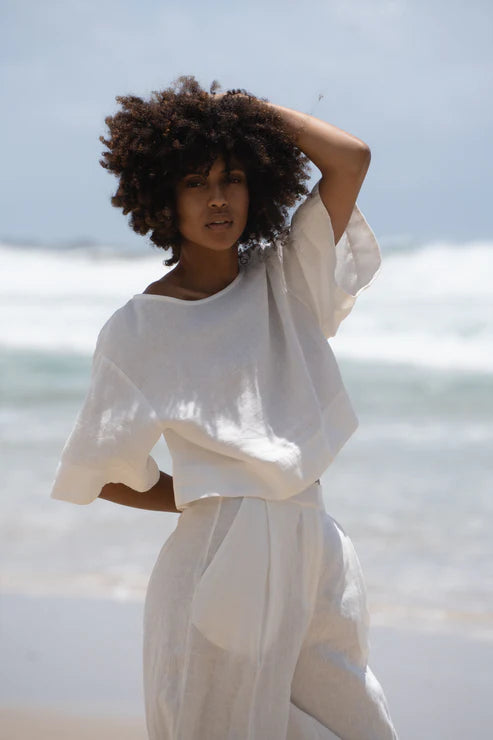Maya Linen Top