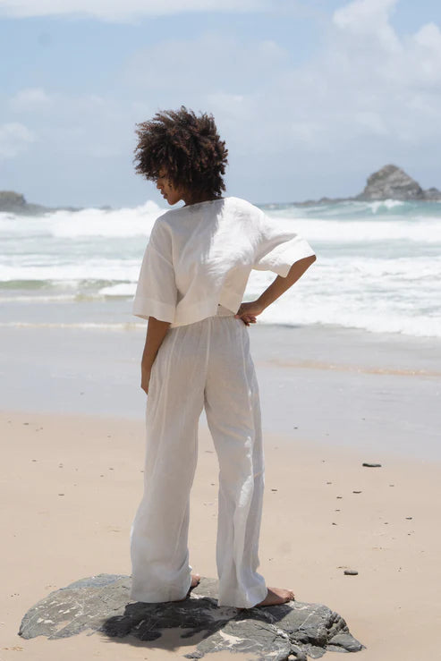 Maya Linen Top