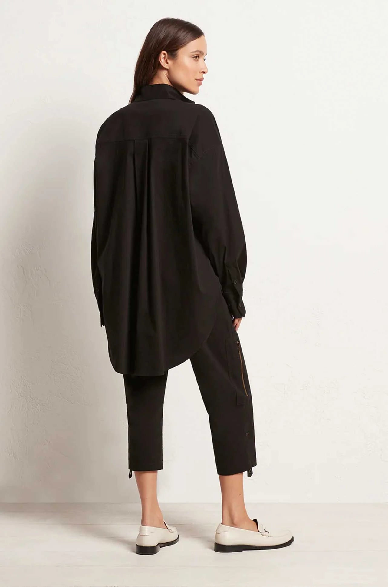 Cropped Zip Cargo