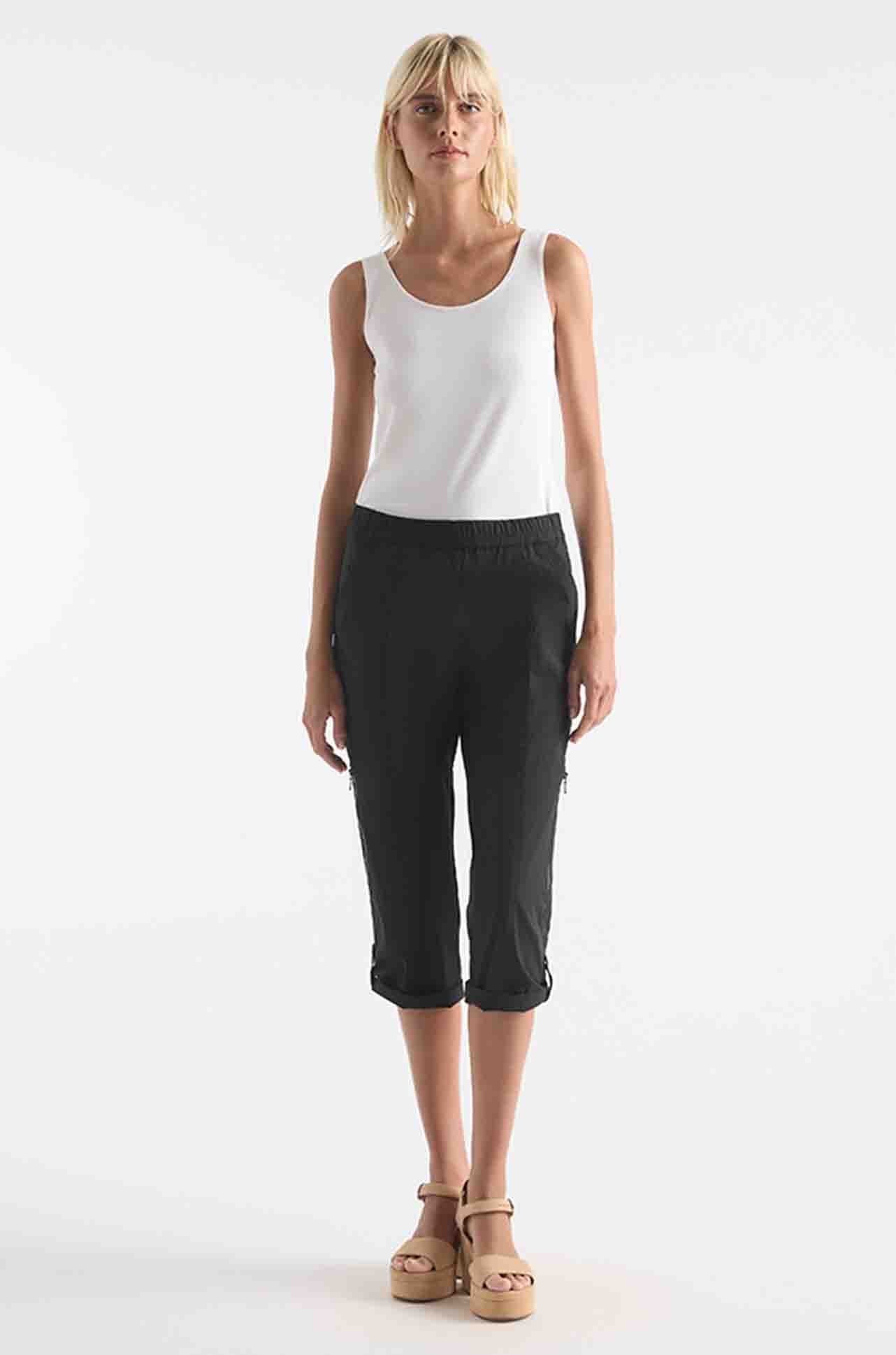 Cropped Zip Cargo