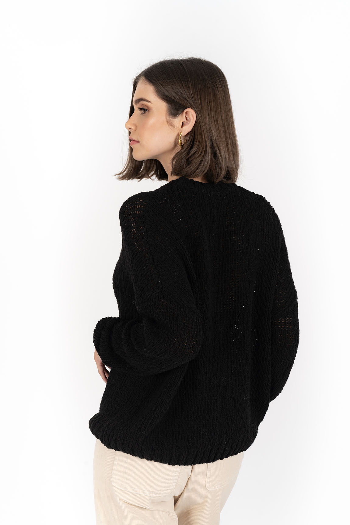 Kendi Top Black & Cinnamon