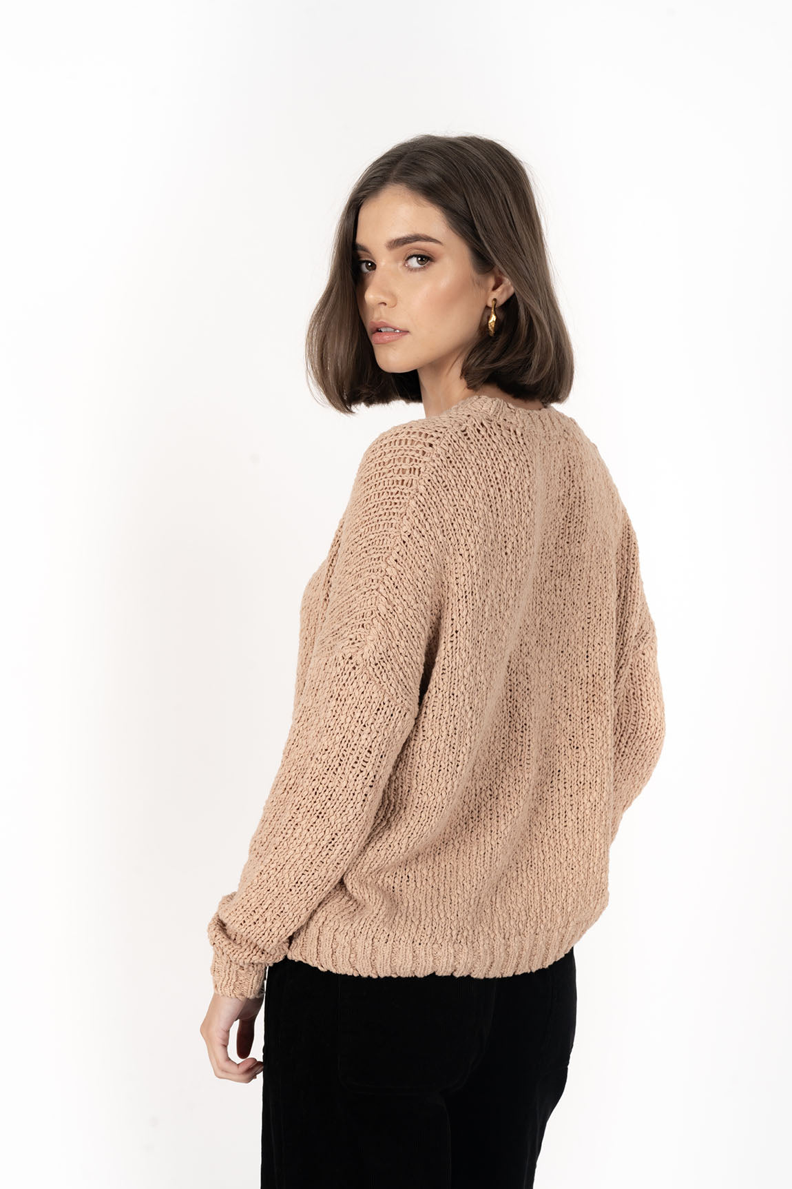 Kendi Top Black & Cinnamon