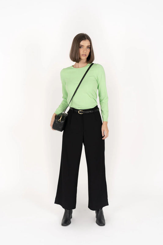 Mae Jumper Ice Blue & Spearmint
