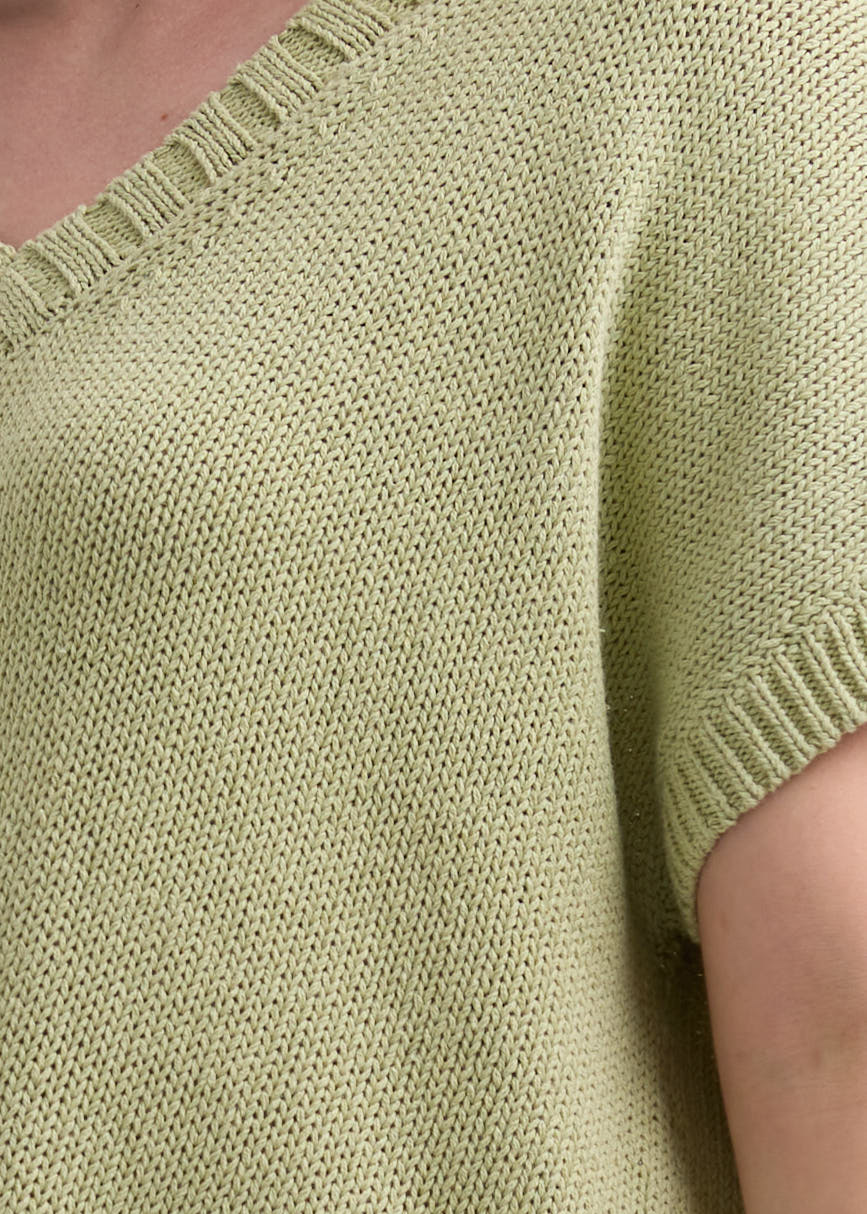 Textured V Top 2 colours