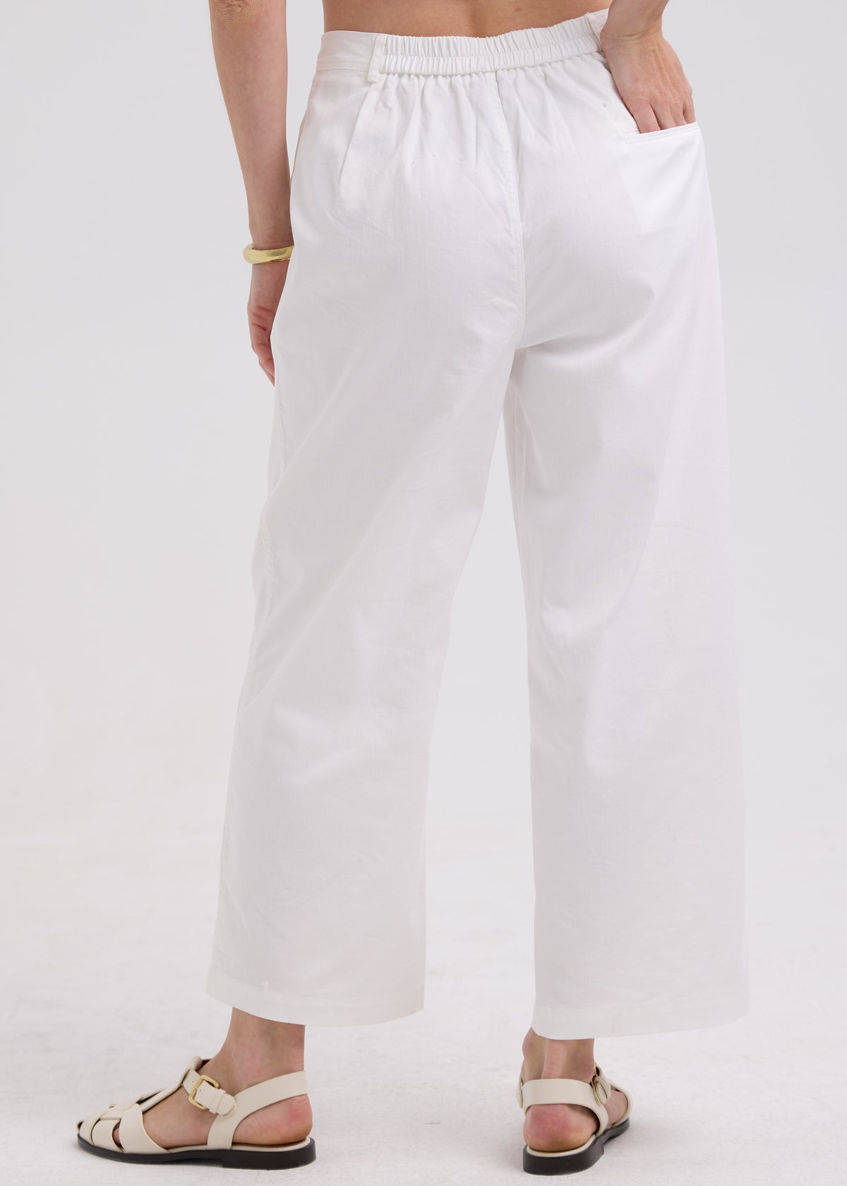 Denim Pant White