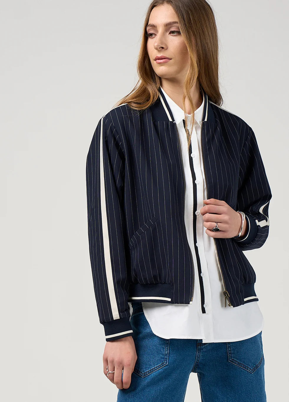 Trax Jacket / Navy Vanilla