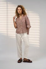 Double Up Shirt Blush Multi