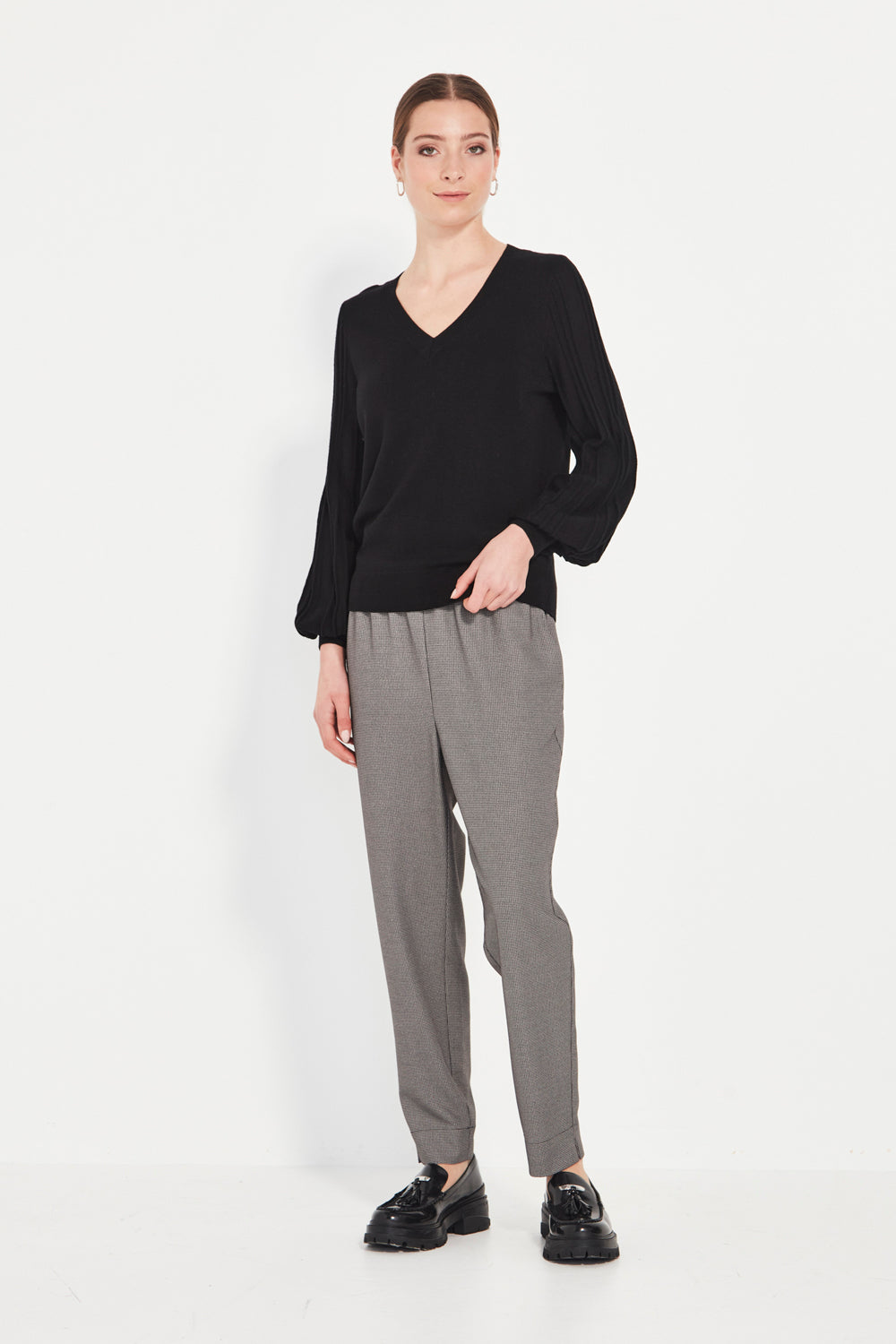 Kelsey Pant Black or Check