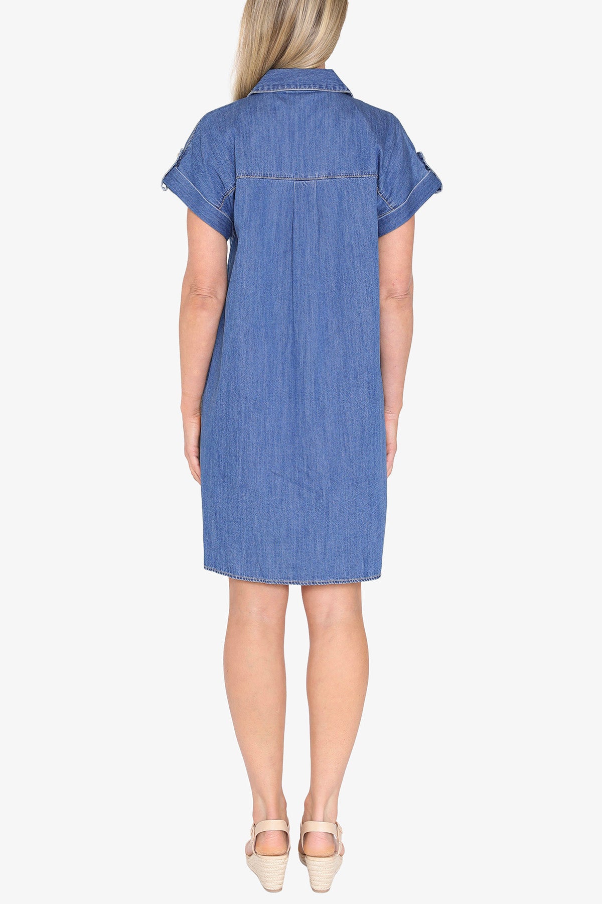 Phoenix Dress Mid Wash