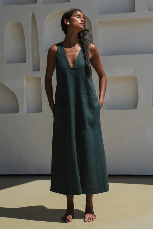 Iris Linen Dress