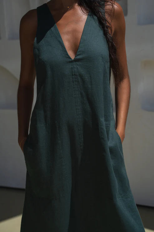 Iris Linen Dress