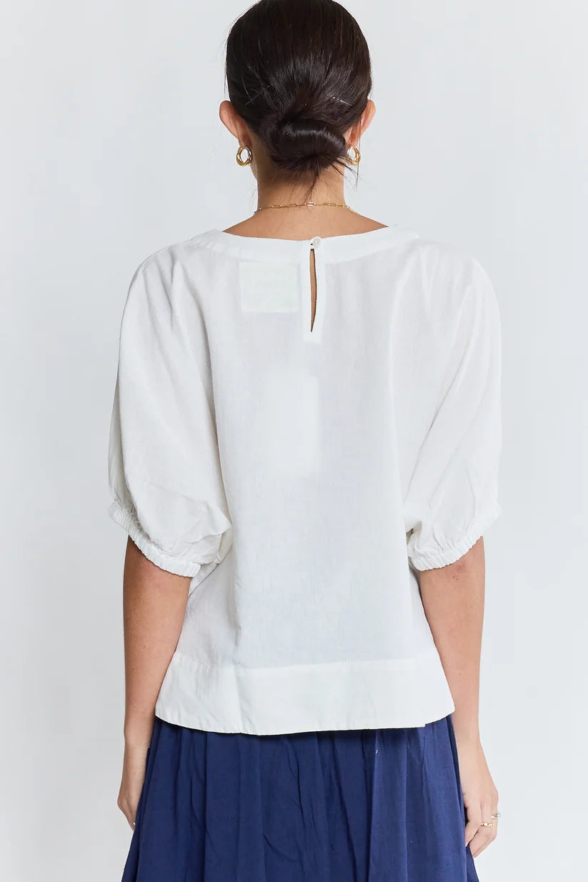 Remi Top White