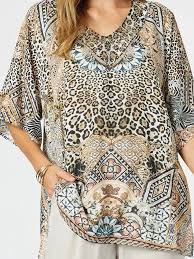 Emerson Top Animal Print