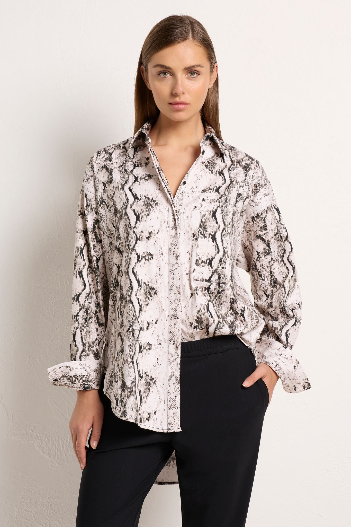Relaxed Pocket Shirt in Python