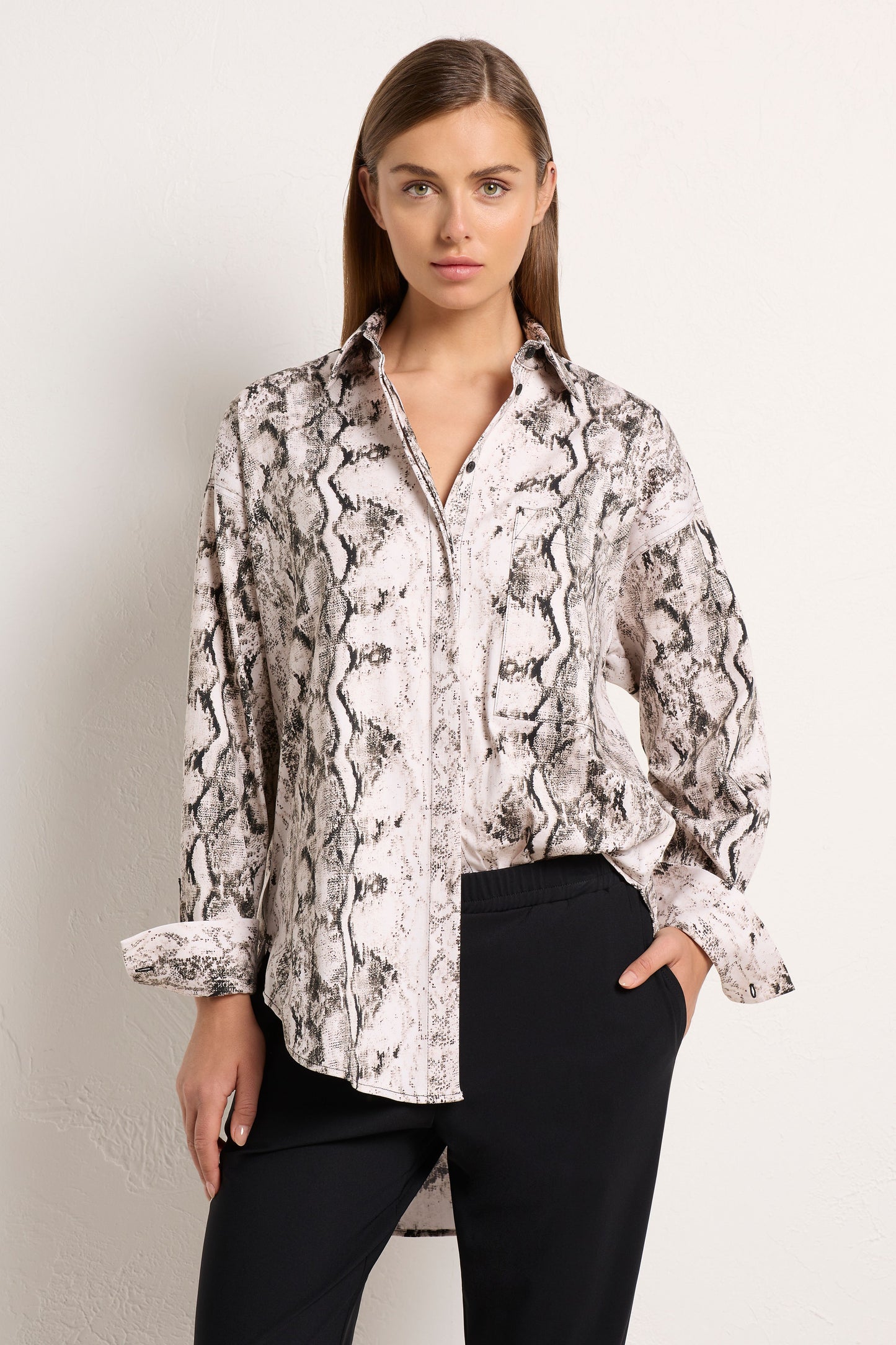 Relaxed Pocket Shirt in Python