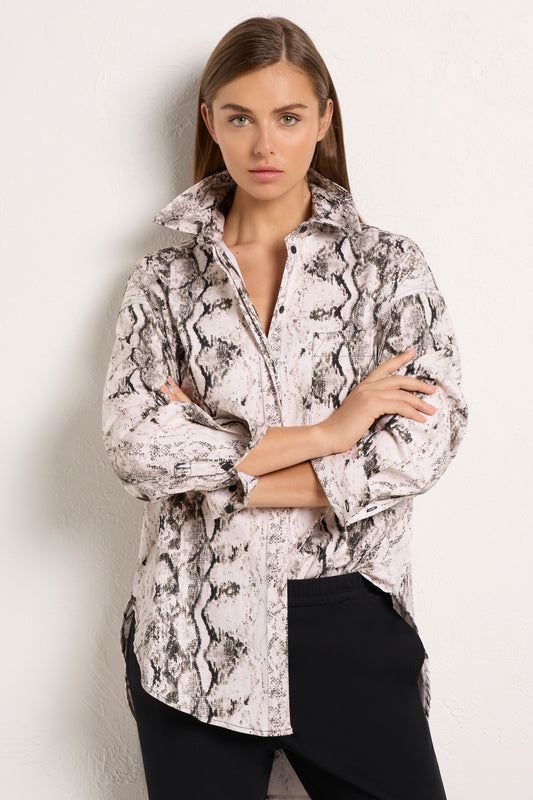 Relaxed Pocket Shirt in Python