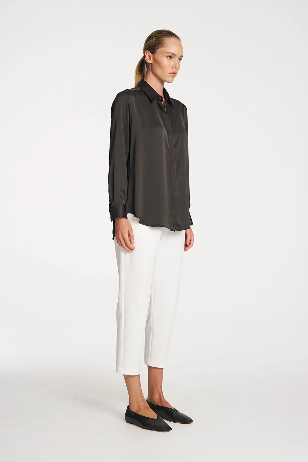 Soft Shirt in Mink