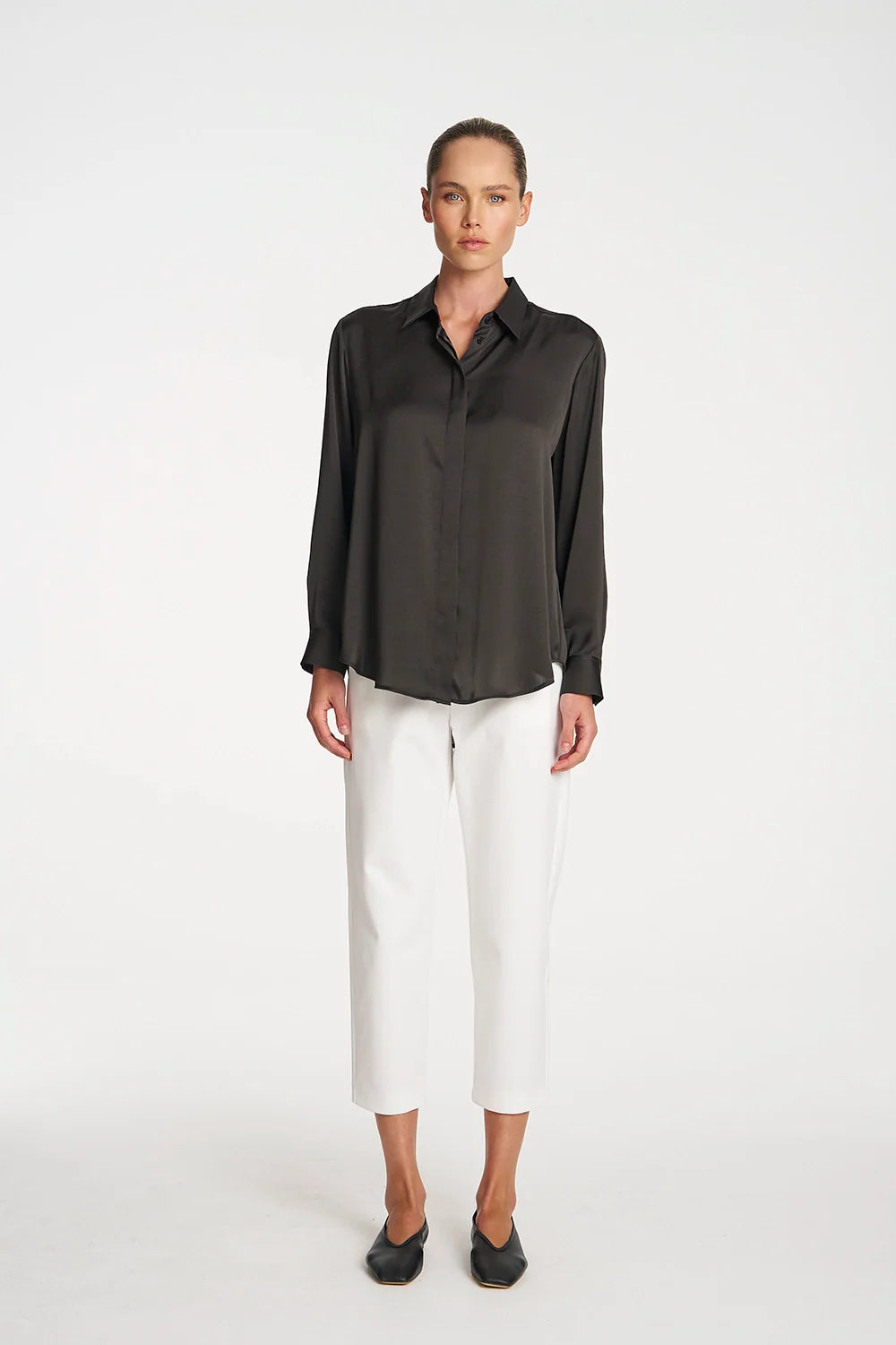 Soft Shirt in Mink