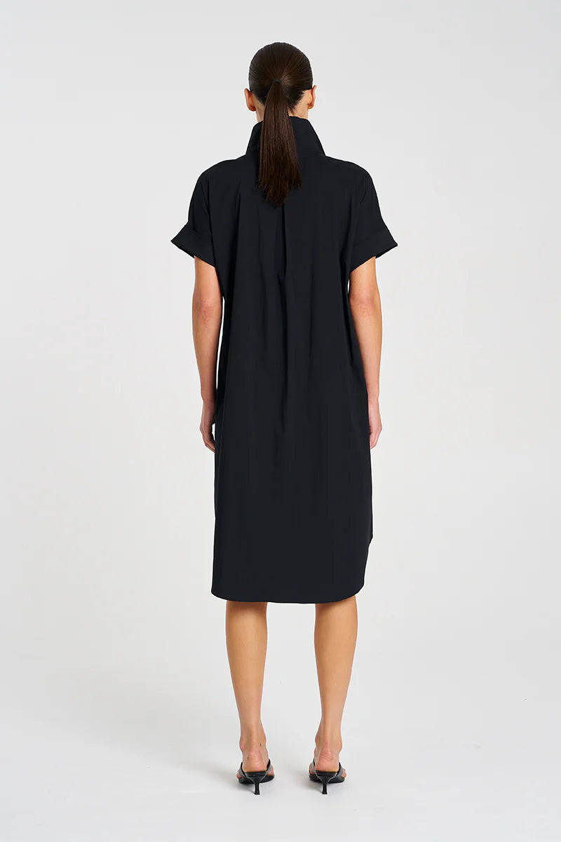 Half Zip Dress Biscotti Pre Order Oct delivery
