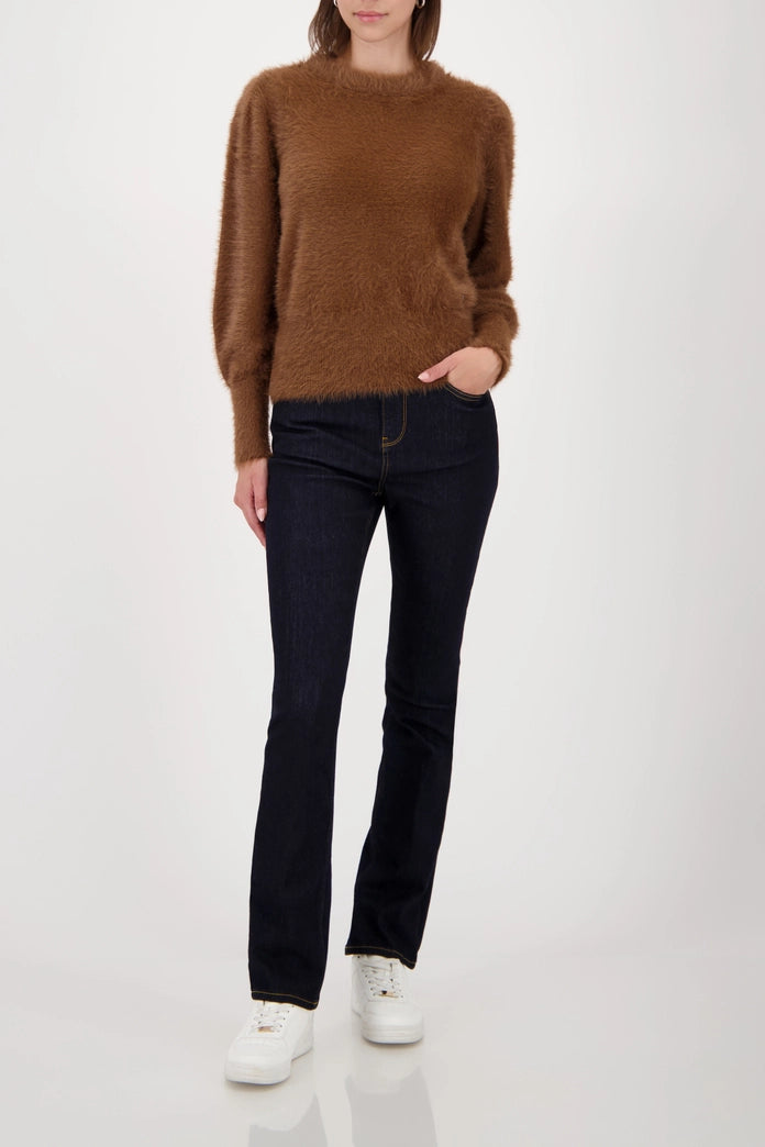 Plush Sweater Cognac