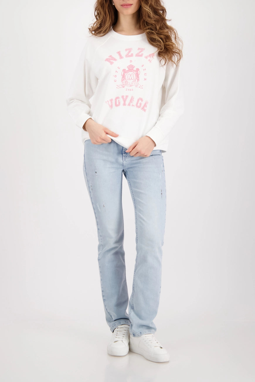 Round Neck Jersey Sweat