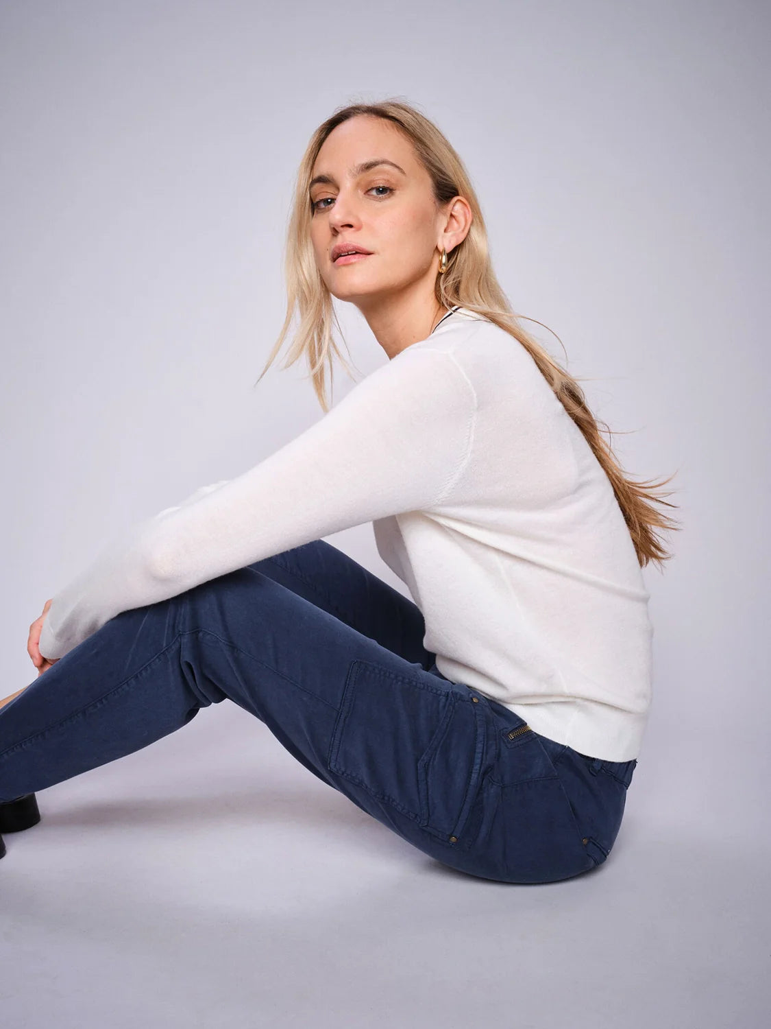 Relena Prep V-Neck Knit