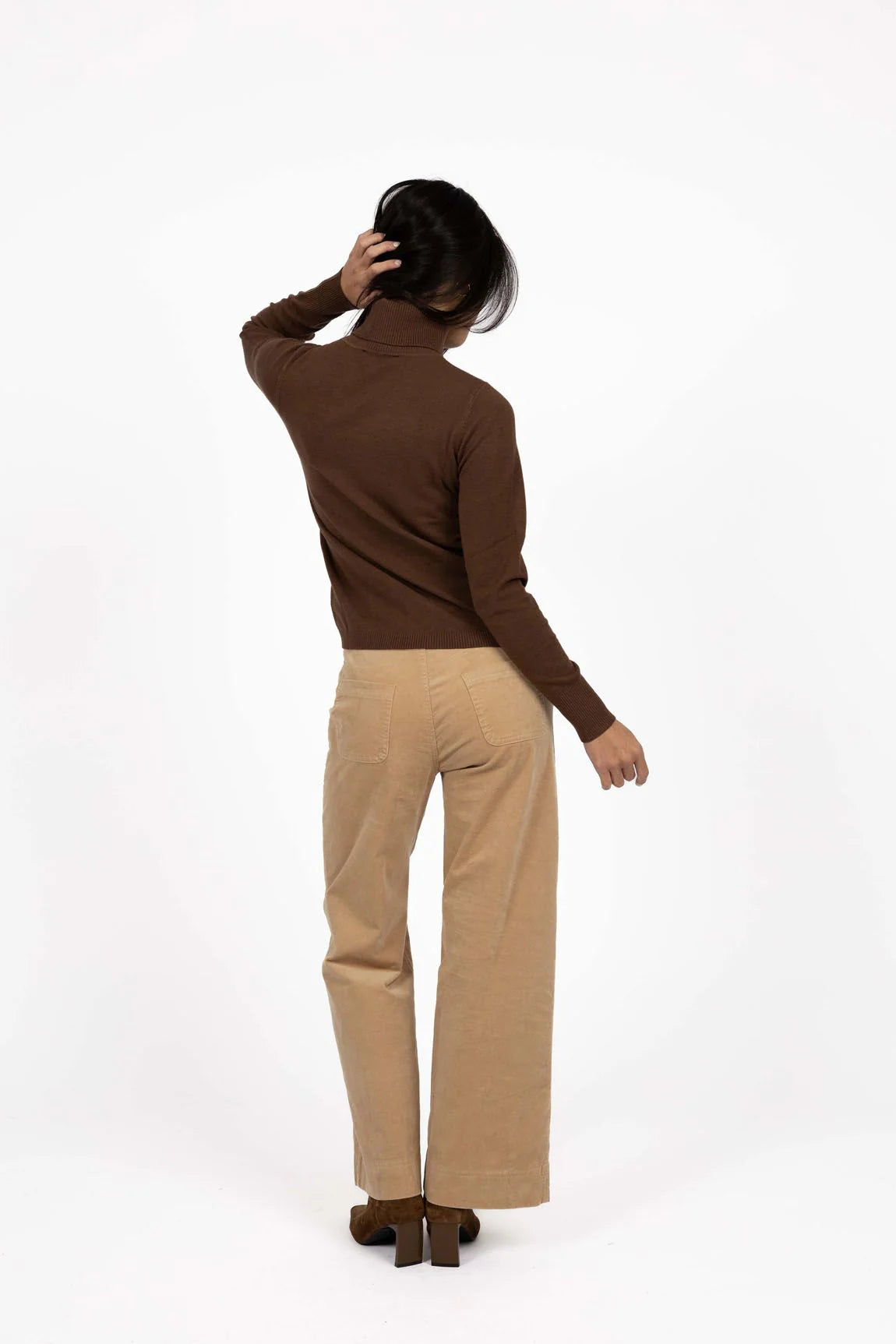 Alana Skivvy Black & Chocolate