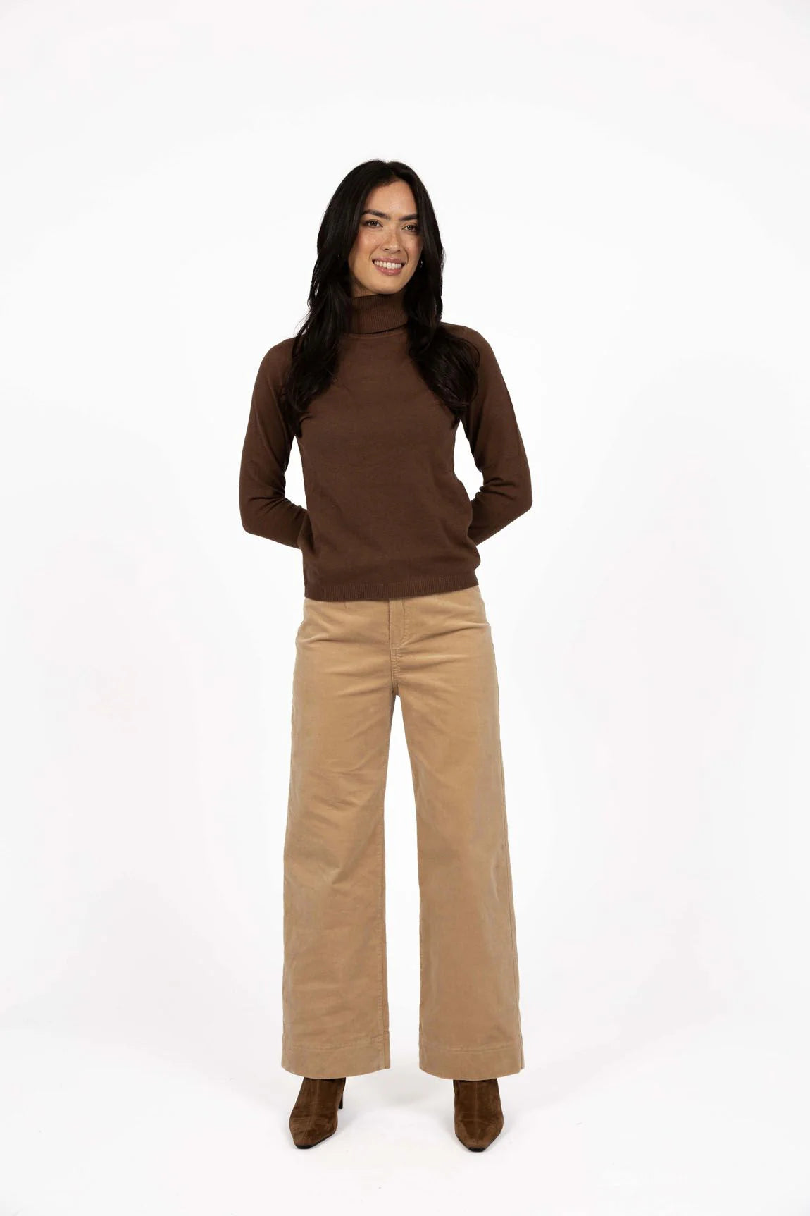 Alana Skivvy Black & Chocolate
