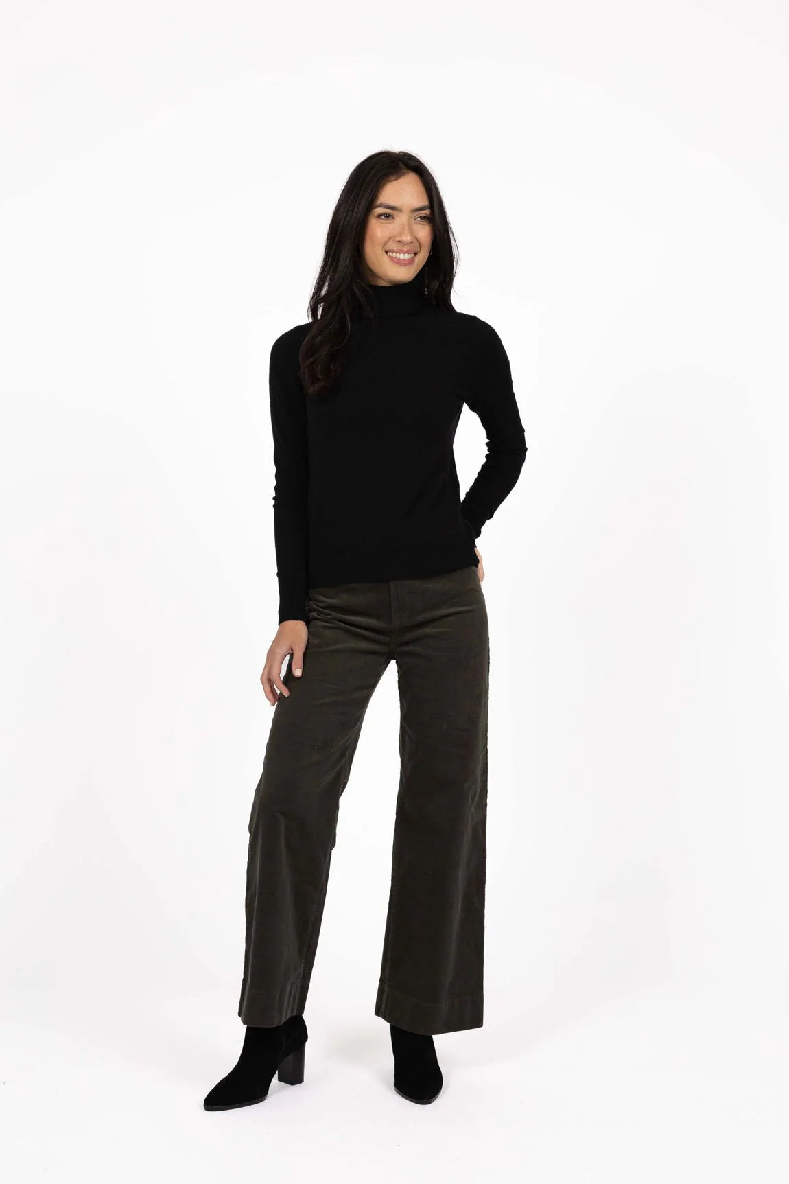 Alana Skivvy Black & Chocolate