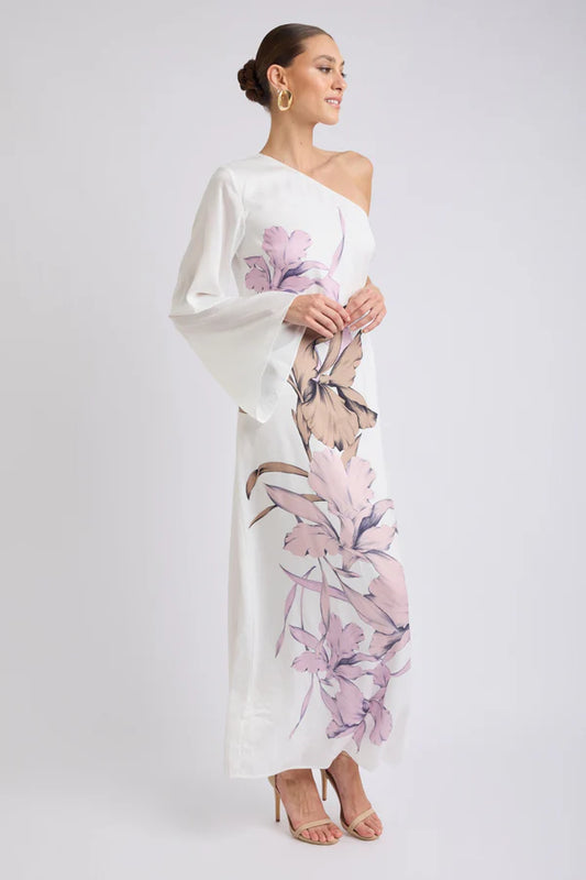 Les Fluer One Shoulder Dress