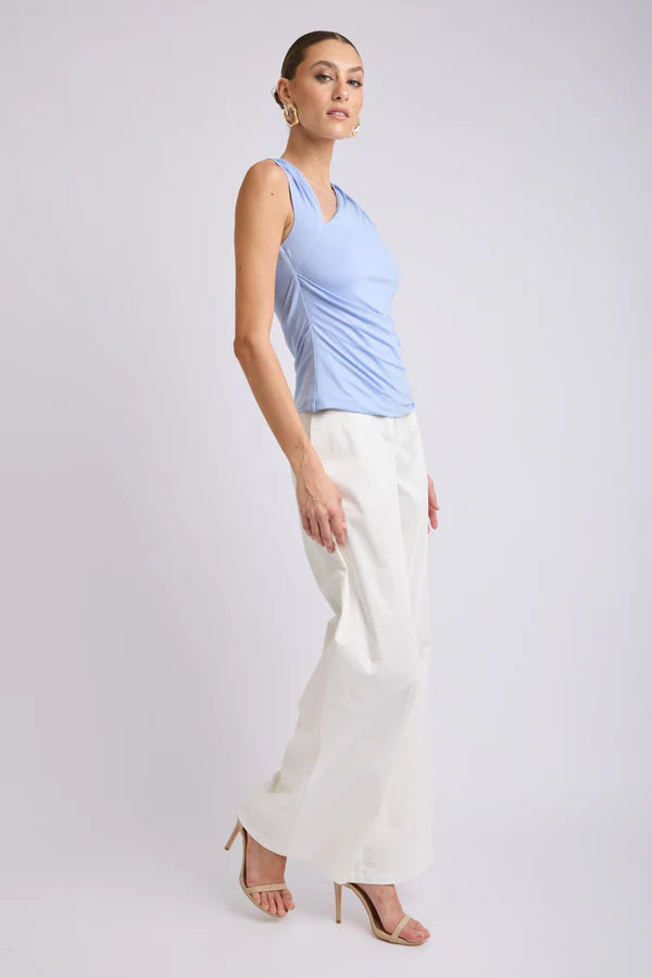 Lorena Asymmetrical Jersey Top