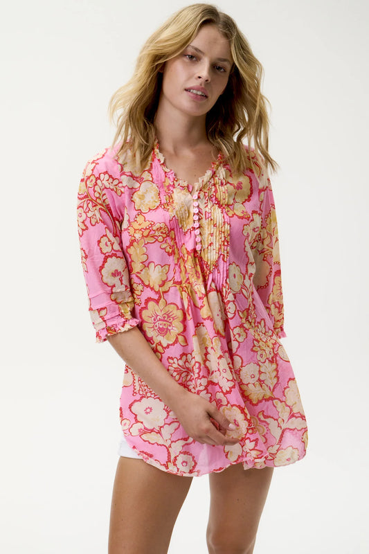 Poppy Top-Coral Bay-Cotton-Pink