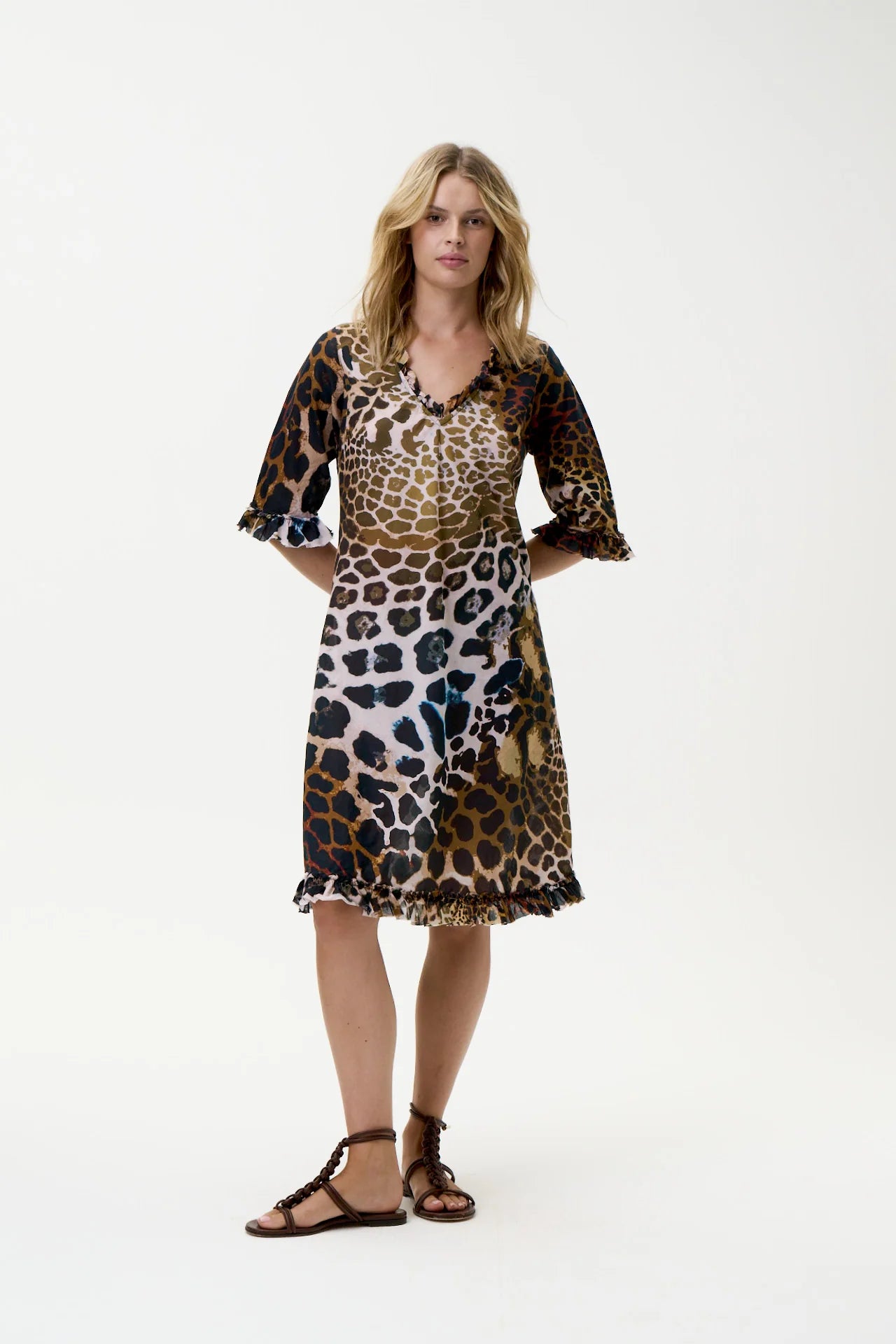 Middy indi-Lipari Cotton Leopard