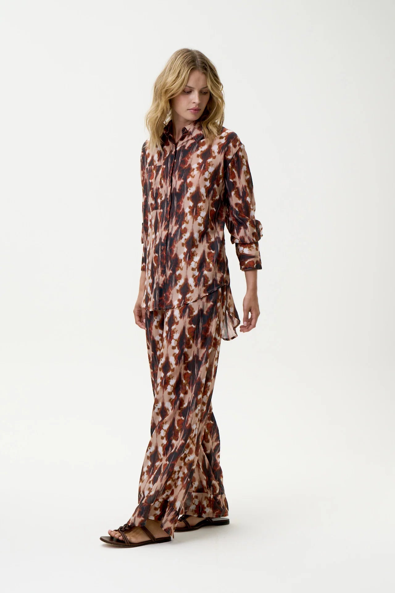 Claudia Shirt-Mallorca-Sushi Voile-Mocha