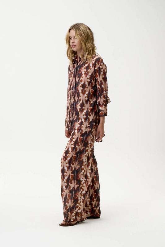 Claudia Shirt-Mallorca-Sushi Voile-Mocha