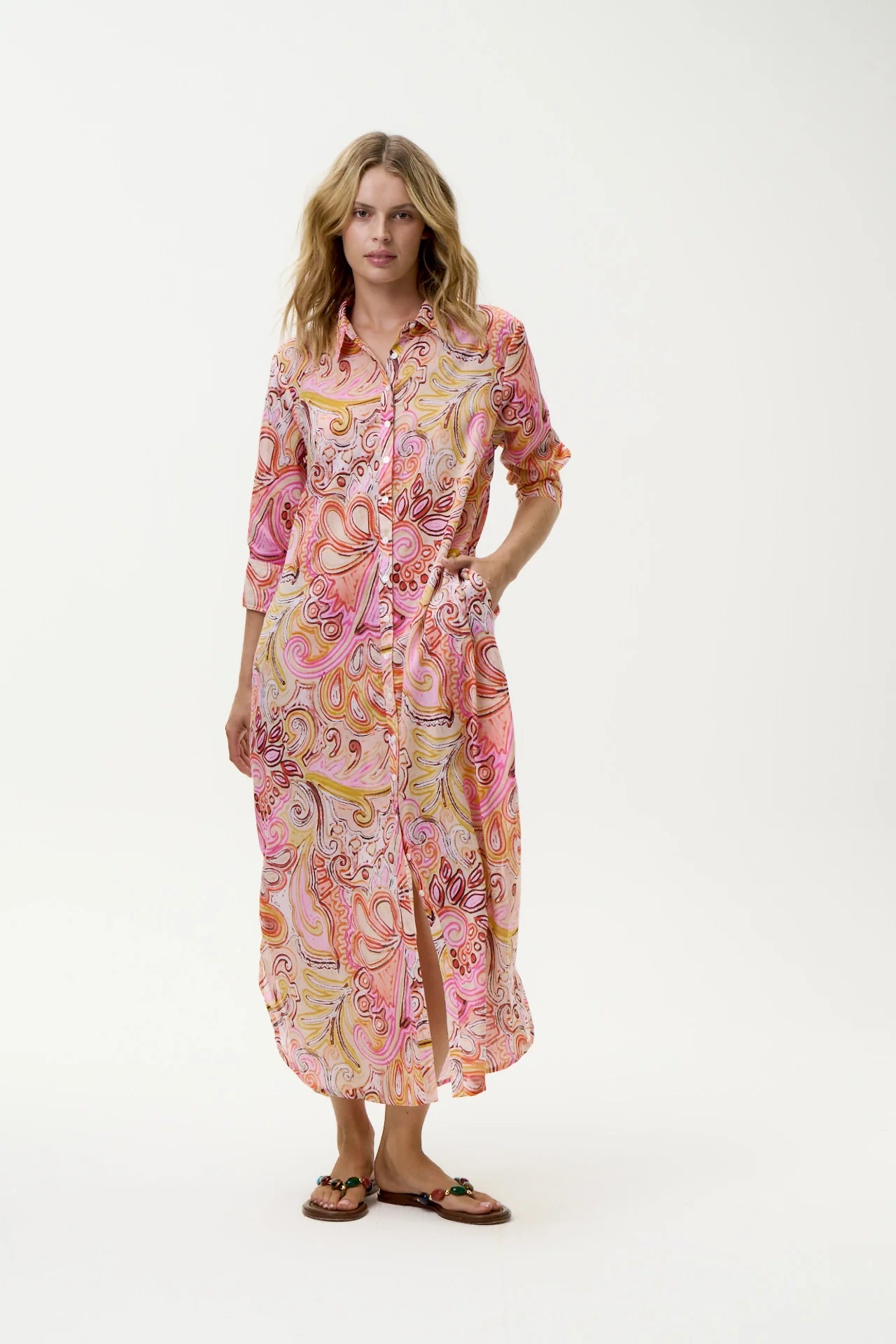 Daisy-Muscat-Cotton-Multi Swirl