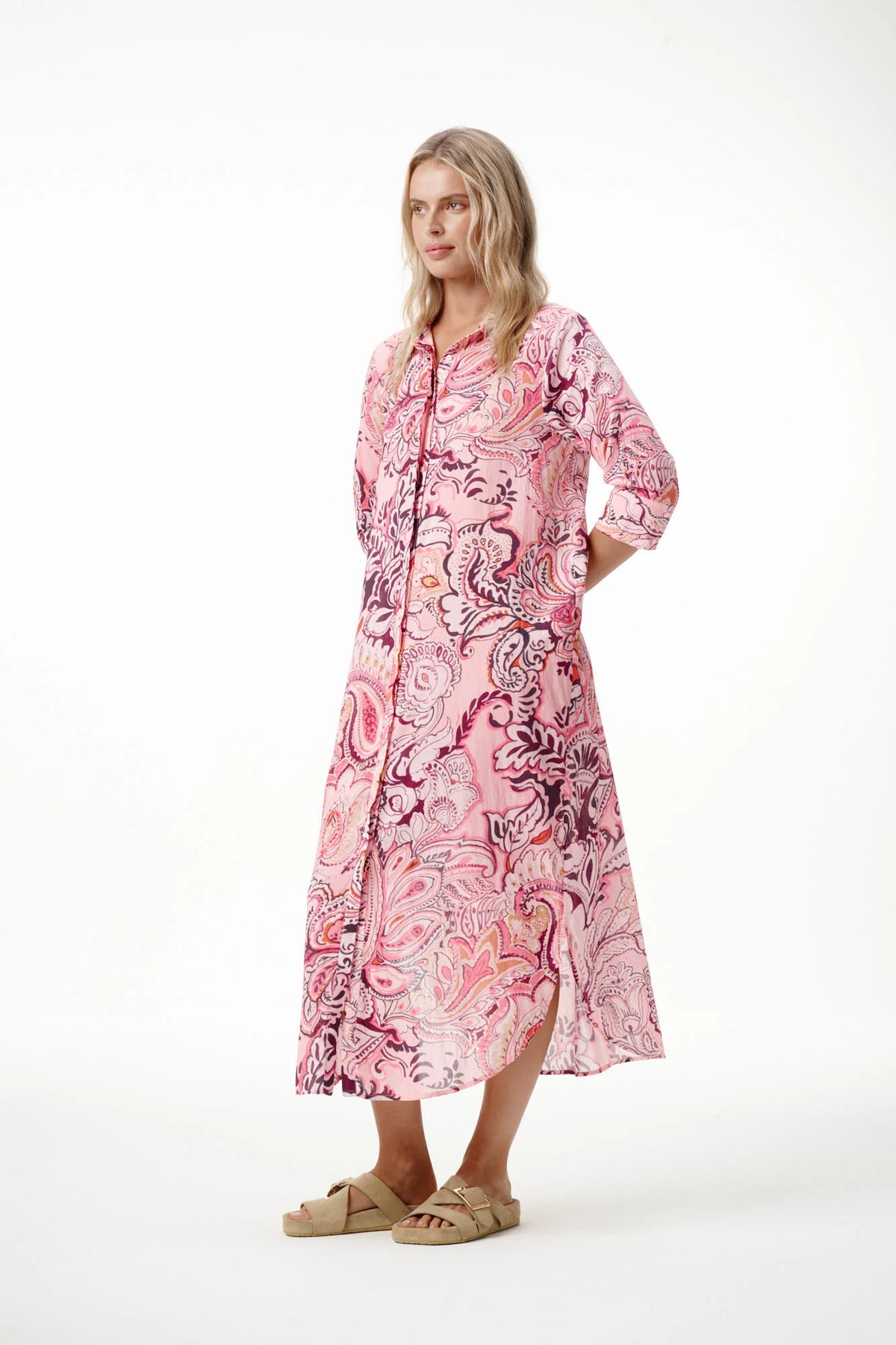 Rosewater Paisley-Cotton-Rosewater