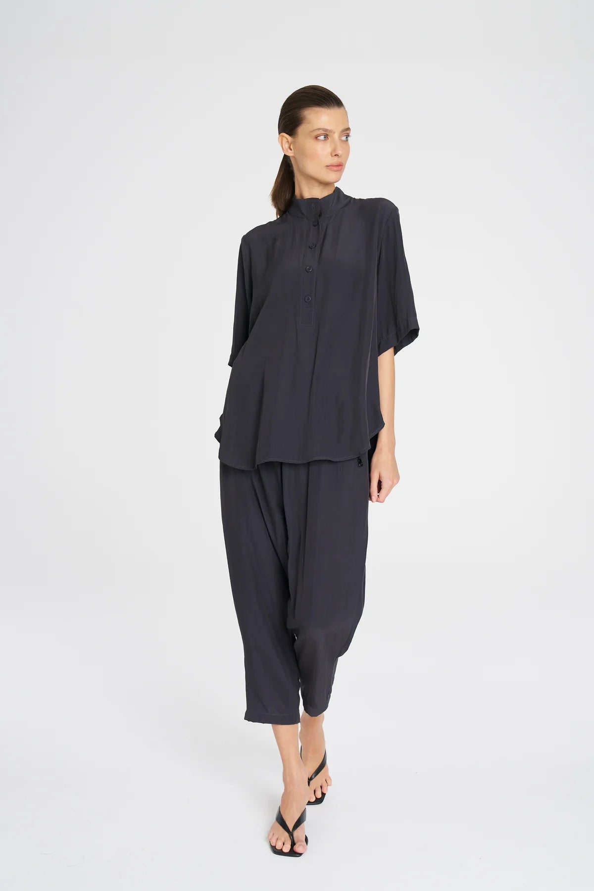 Soft Zip Pant Canyon & Black